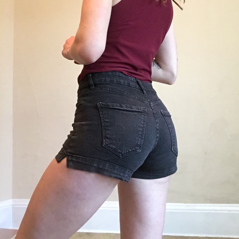 Black Cotton On Shorts